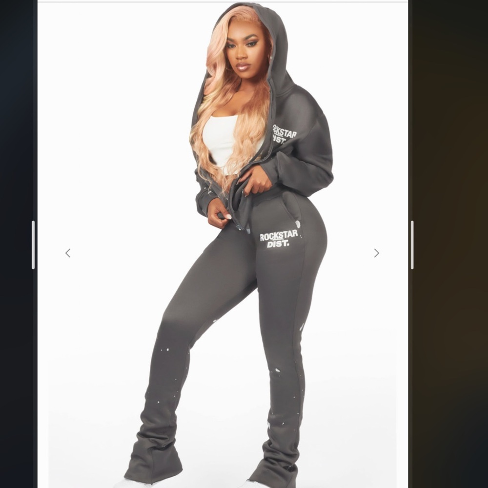 Rockstar Dist. Women's grey jacket